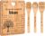 Gifts for Mom – “Recipe for a Special Mom” Mom Birthday Gifts Cutting Board Set, Bamboo-Made Engraved Utensil Set, Birthday Gifts for Mom from Daughter/Son