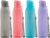MILTON Sports Water Bottle Square Juice Box 4 Set 17 oz. Great for Juices Milk Smoothies Plastic Wide-Mouth Reusable Leak Proof Drink Bottle/Carton for School Bags Lunch Boxes Gym Flip Lid -BPA Free