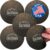 JAR HEADS Rubber Jar Opener Gripper Pad 5 Pack – Thick 5 Inch Grippers for Opening Jars Made in the USA – Jar Opener for Weak Hands & Seniors with Arthritis